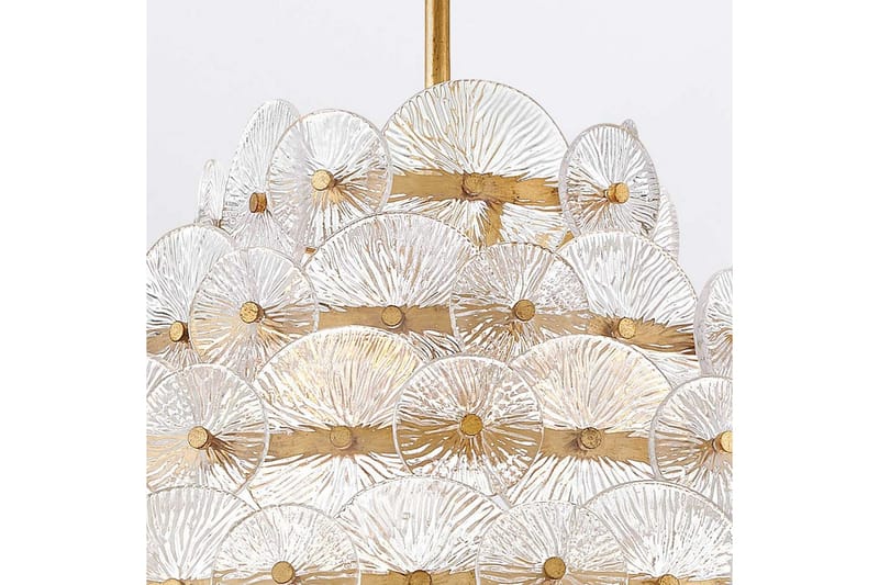 Rene Hinkley Krona - Brass - Belysning & el - Inomhusbelysning & lampor - Taklampa & takbelysning - Kristallkrona & takkrona