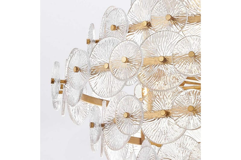 Rene Hinkley Krona - Brass - Belysning & el - Inomhusbelysning & lampor - Taklampa & takbelysning - Kristallkrona & takkrona