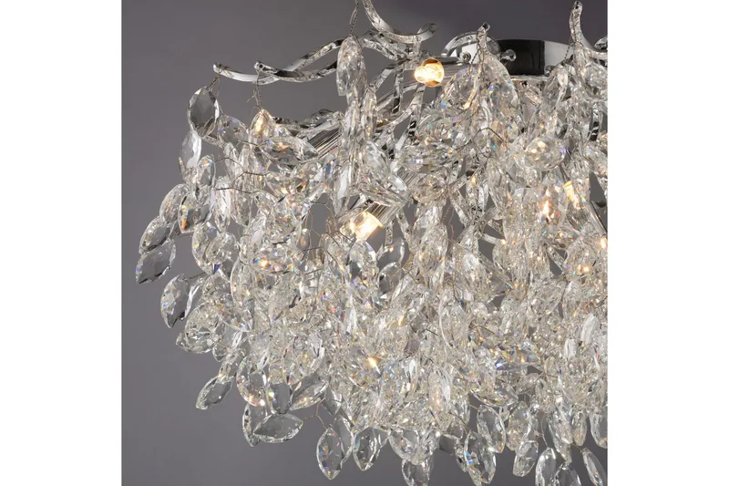 Ricicle Paul Neuhaus Taklampa - Chrome - Belysning & el - Inomhusbelysning & lampor - Taklampa & takbelysning - Kristallkrona & takkrona