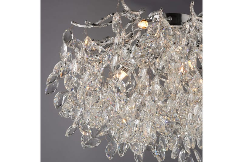 Ricicle Paul Neuhaus Taklampa - Chrome - Belysning & el - Inomhusbelysning & lampor - Taklampa & takbelysning - Kristallkrona & takkrona