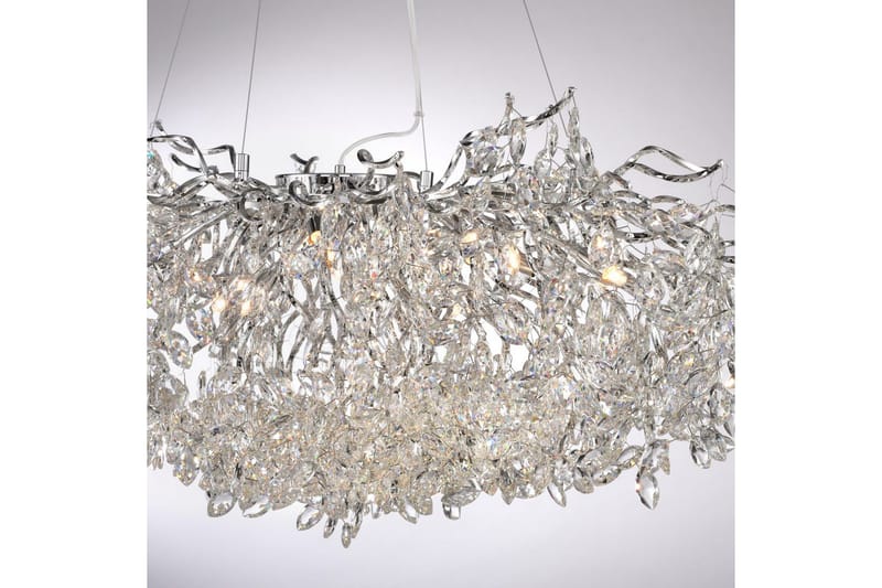 Ricicle Paul Neuhaus Krona - Chrome - Belysning & el - Inomhusbelysning & lampor - Taklampa & takbelysning - Kristallkrona & takkrona
