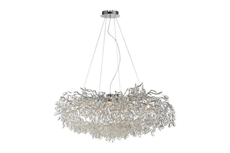 Ricicle Paul Neuhaus Krona - Chrome - Belysning & el - Inomhusbelysning & lampor - Taklampa & takbelysning - Kristallkrona & takkrona