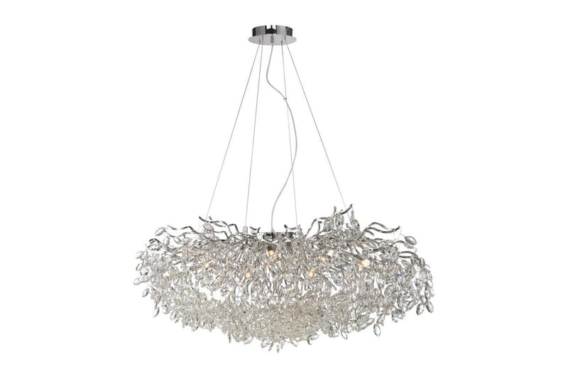 Ricicle Paul Neuhaus Krona - Chrome - Belysning & el - Inomhusbelysning & lampor - Taklampa & takbelysning - Kristallkrona & takkrona