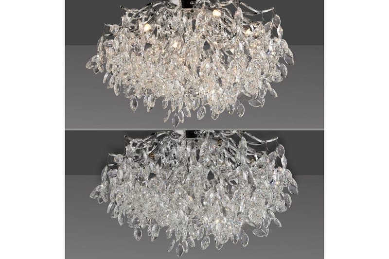 Ricicle Paul Neuhaus Taklampa - Chrome - Belysning & el - Inomhusbelysning & lampor - Taklampa & takbelysning - Kristallkrona & takkrona