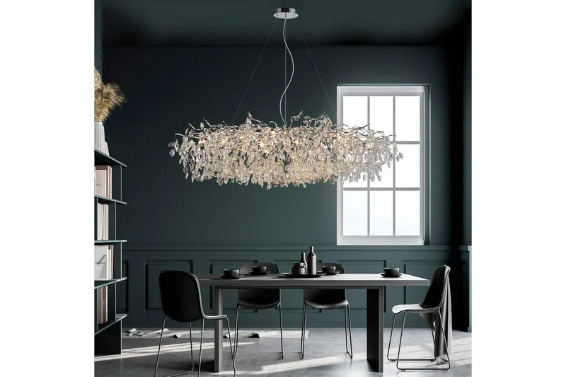 Ricicle Paul Neuhaus Krona - Chrome - Belysning & el - Inomhusbelysning & lampor - Taklampa & takbelysning - Kristallkrona & takkrona