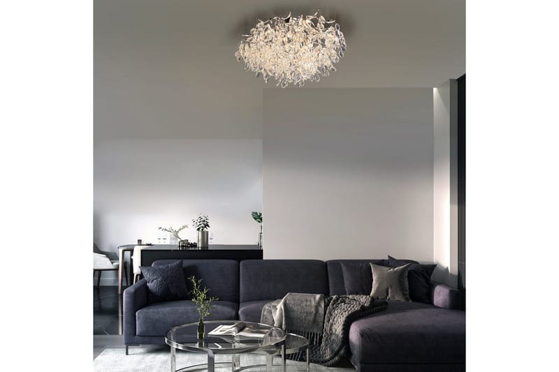 Ricicle Paul Neuhaus Taklampa - Chrome - Belysning & el - Inomhusbelysning & lampor - Taklampa & takbelysning - Kristallkrona & takkrona