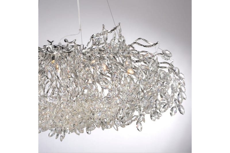 Ricicle Paul Neuhaus Krona - Chrome - Belysning & el - Inomhusbelysning & lampor - Taklampa & takbelysning - Kristallkrona & takkrona