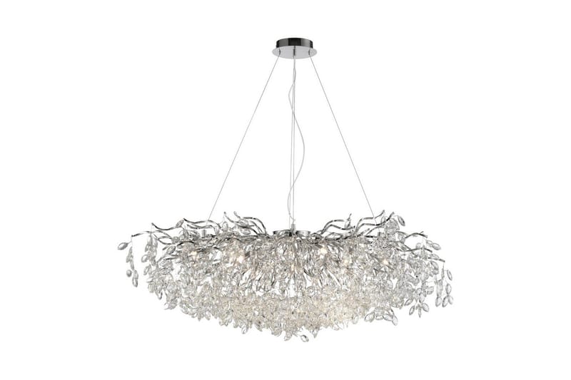 Ricicle Paul Neuhaus Krona - Chrome - Belysning & el - Inomhusbelysning & lampor - Taklampa & takbelysning - Kristallkrona & takkrona