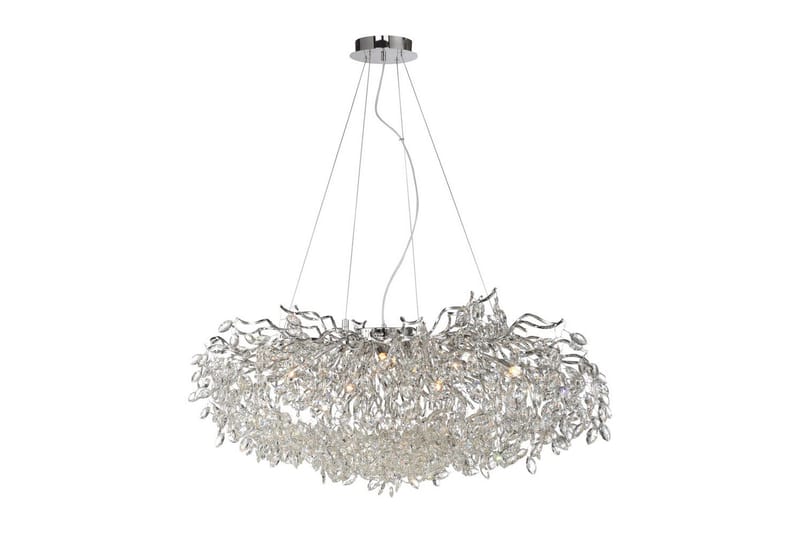 Ricicle Paul Neuhaus Krona - Chrome - Belysning & el - Inomhusbelysning & lampor - Taklampa & takbelysning - Kristallkrona & takkrona