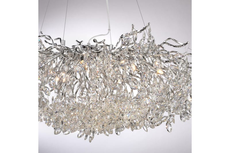 Ricicle Paul Neuhaus Krona - Chrome - Belysning & el - Inomhusbelysning & lampor - Taklampa & takbelysning - Kristallkrona & takkrona