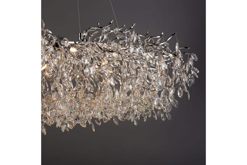 Ricicle Paul Neuhaus Krona - Chrome - Belysning & el - Inomhusbelysning & lampor - Taklampa & takbelysning - Kristallkrona & takkrona