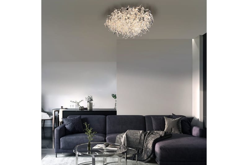 Ricicle Paul Neuhaus Taklampa - Chrome - Belysning & el - Inomhusbelysning & lampor - Taklampa & takbelysning - Kristallkrona & takkrona