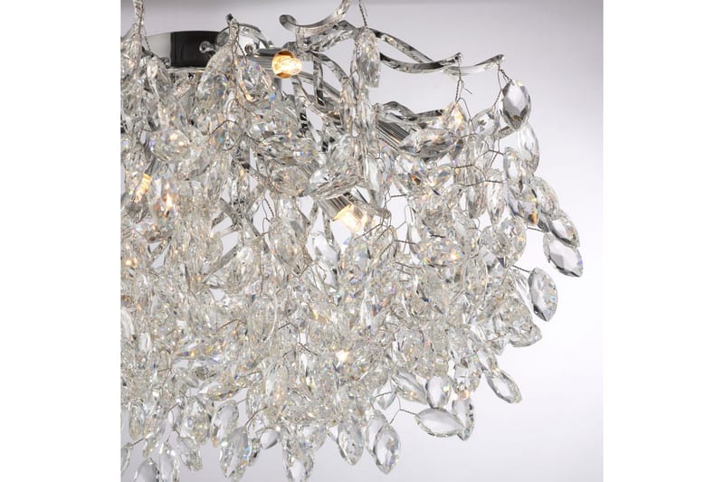 Ricicle Paul Neuhaus Taklampa - Chrome - Belysning & el - Inomhusbelysning & lampor - Taklampa & takbelysning - Kristallkrona & takkrona