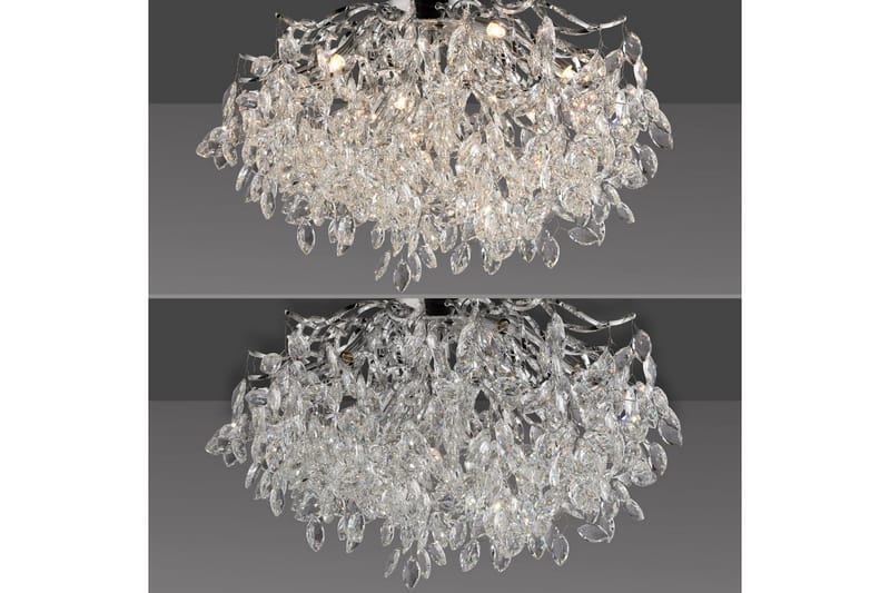 Ricicle Paul Neuhaus Taklampa - Chrome - Belysning & el - Inomhusbelysning & lampor - Taklampa & takbelysning - Kristallkrona & takkrona