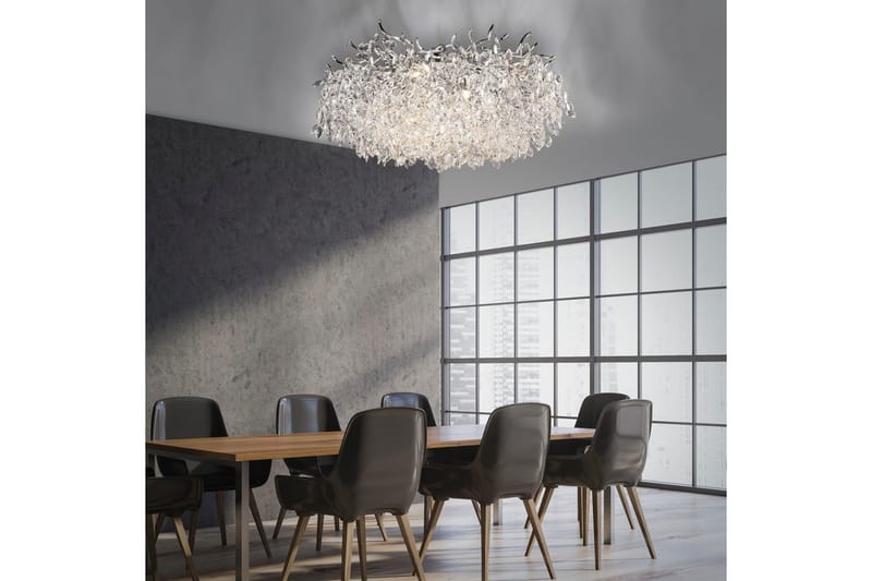 Ricicle Paul Neuhaus Taklampa - Chrome - Belysning & el - Inomhusbelysning & lampor - Taklampa & takbelysning - Kristallkrona & takkrona