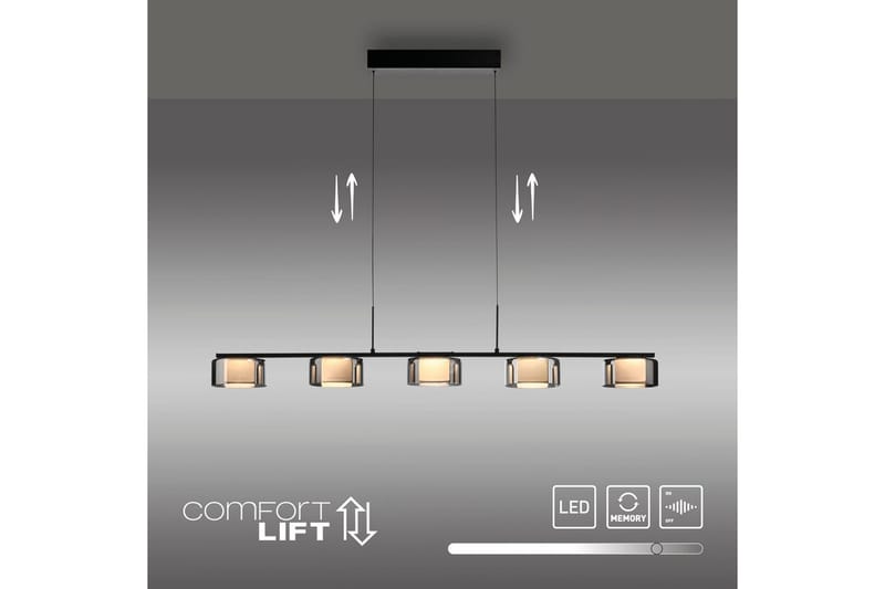 Rika Paul Neuhaus Taklampa - Black - Belysning & el - Inomhusbelysning & lampor - Taklampa & takbelysning - Pendellampor & hänglampor