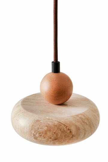 Serros Pendellampa - Beige Och Ek - Belysning & el - Inomhusbelysning & lampor - Taklampa & takbelysning - Kristallkrona & takkrona