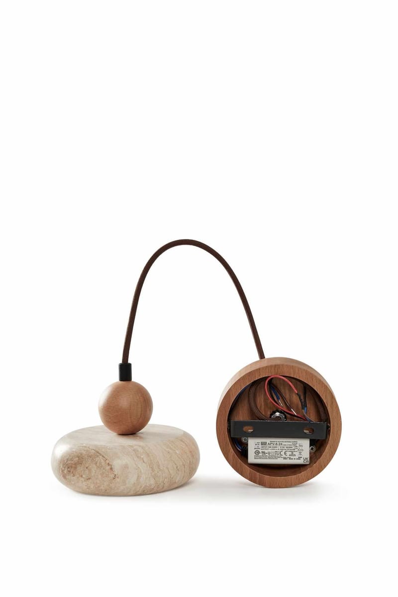 Serros Pendellampa - Beige Och Ek - Belysning & el - Inomhusbelysning & lampor - Taklampa & takbelysning - Kristallkrona & takkrona