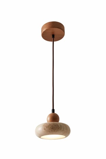 Serros Pendellampa - Beige Och Ek - Belysning & el - Inomhusbelysning & lampor - Taklampa & takbelysning - Kristallkrona & takkrona