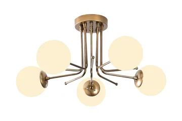 Sheen Taklampa - Guld/Vit - Belysning & el - Inomhusbelysning & lampor - Taklampa & takbelysning - Plafond