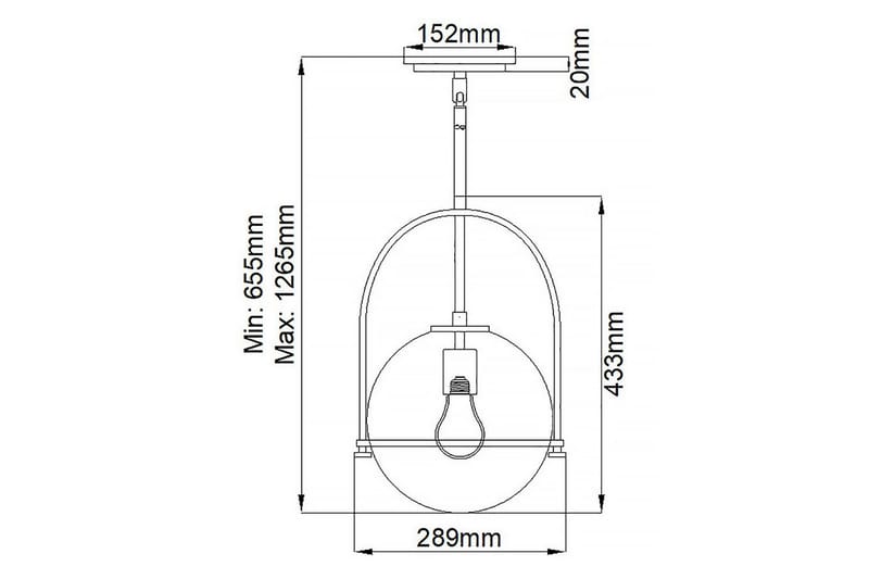 Somerset Hinkley Pendellampa - Black - Belysning & el - Inomhusbelysning & lampor - Taklampa & takbelysning - Pendellampor & hänglampor