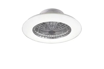 Stralsund LED tak/ vägg fläkt vit - Vit - Belysning & el - Inomhusbelysning & lampor - Taklampa & takbelysning - Plafond