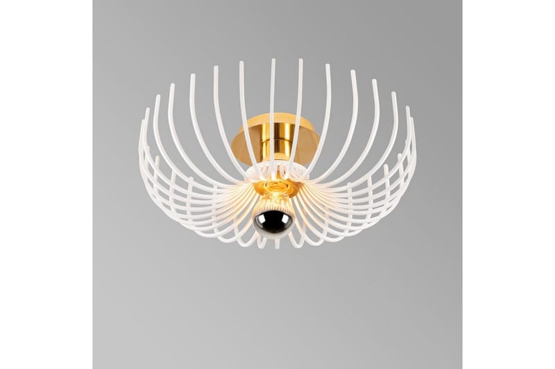 Taklampa Subbersta Vit - Diameter: 36 cm - Belysning & el - Inomhusbelysning & lampor - Sovrumslampa