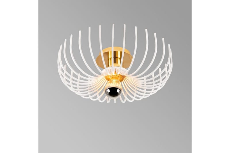 Taklampa Subbersta Vit - Diameter: 36 cm - Belysning & el - Inomhusbelysning & lampor - Sovrumslampa