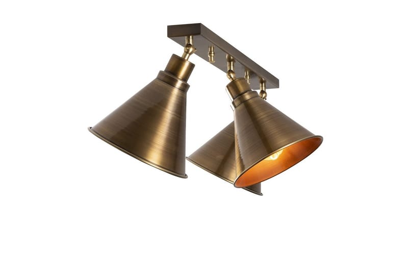 Taklampa Adrim Tri Vintage - Brun - Belysning & el - Inomhusbelysning & lampor - Taklampa & takbelysning - Pendellampor & hänglampor