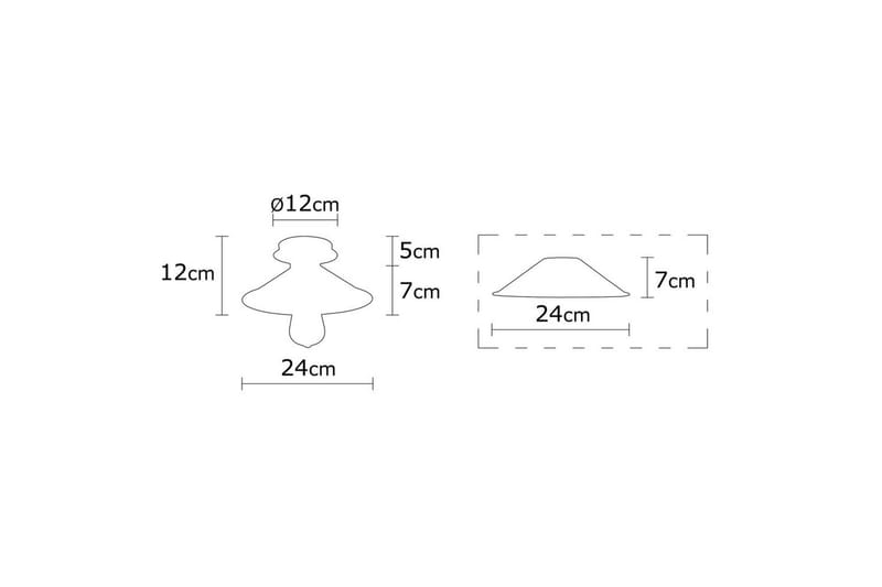 Taklampa Adrim Vintage Enkeluttag - Enkeluttag - Belysning & el - Inomhusbelysning & lampor - Taklampa & takbelysning - Pendellampor & hänglampor