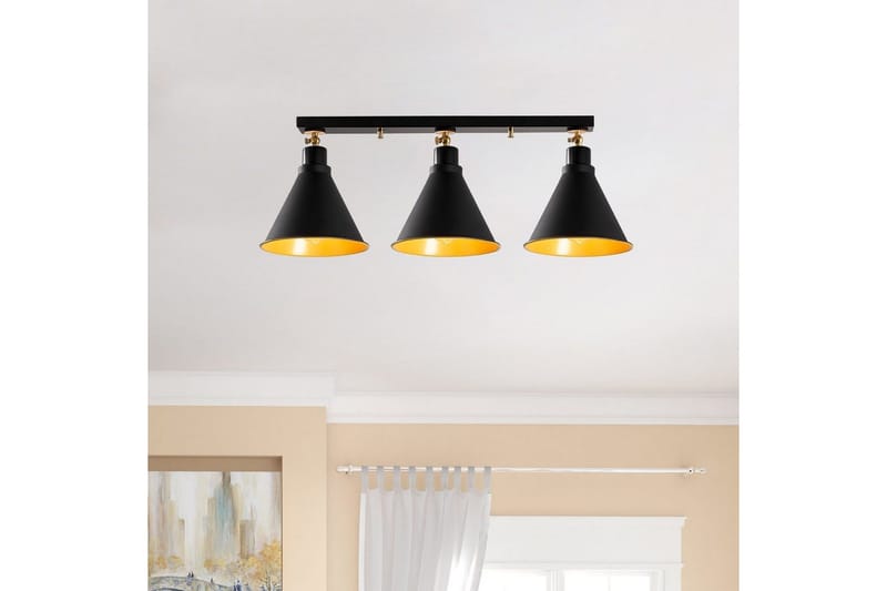 Taklampa Adrimx Svart - Svart - Belysning & el - Inomhusbelysning & lampor - Taklampa & takbelysning - Pendellampor & hänglampor