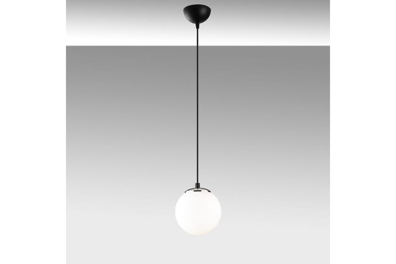 Taklampa Alion Single Svart / Vit - Svart/Vit - Belysning & el - Inomhusbelysning & lampor - Taklampa & takbelysning - Pendellampor & hänglampor