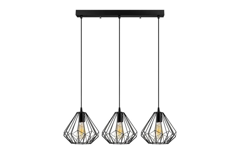 Taklampa Almasi Three Svart - Svart - Belysning & el - Inomhusbelysning & lampor - Taklampa & takbelysning - Pendellampor & hänglampor