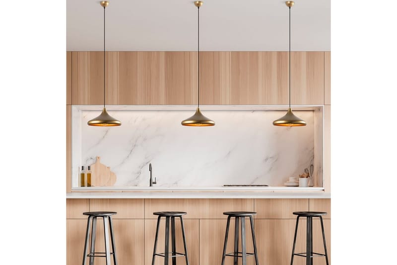 Taklampa Argentubay Rany - Guld - Belysning & el - Inomhusbelysning & lampor - Taklampa & takbelysning - Pendellampor & hänglampor