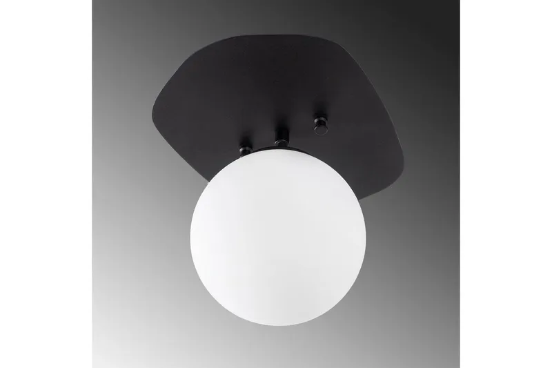 Taklampa Ariofield (20 x 25 x 25 cm) Svart / Gul, Svart / Gul