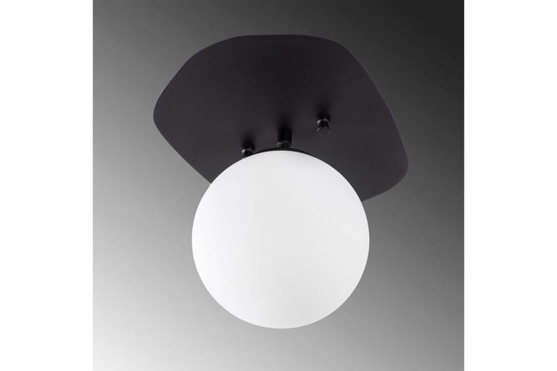 Taklampa Ariofield (20 x 25 x 25 cm) Svart / Gul, Svart / Gul