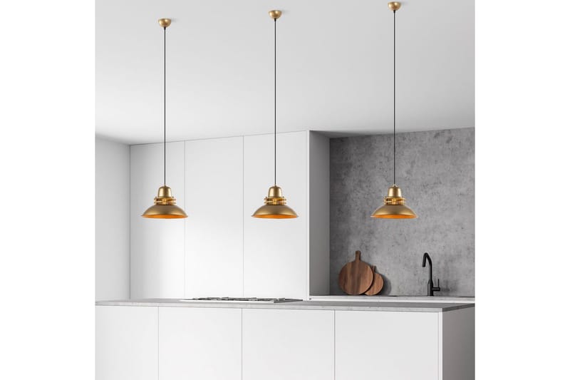 Taklampa Arsta Rany - Guld - Belysning & el - Inomhusbelysning & lampor - Taklampa & takbelysning - Pendellampor & hänglampor