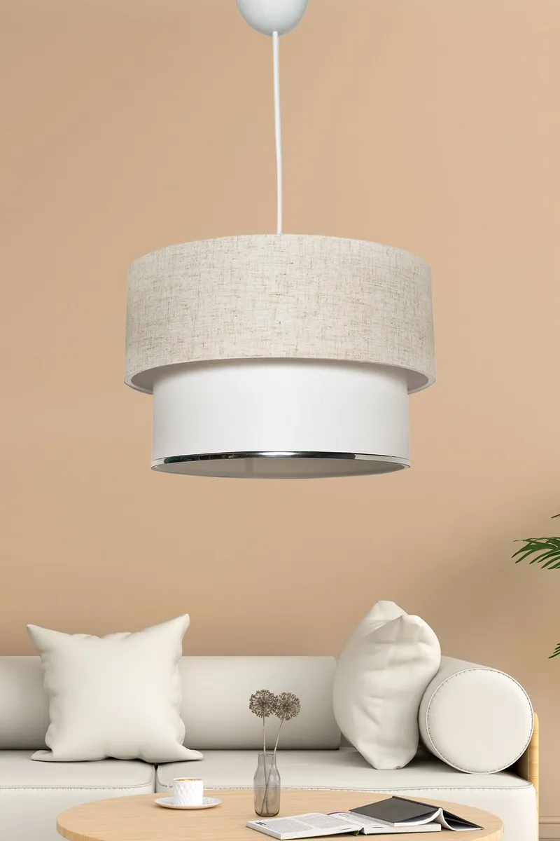 Taklampa Aviz - Cream/vit - Belysning & el - Inomhusbelysning & lampor - Taklampa & takbelysning - Pendellampor & hänglampor