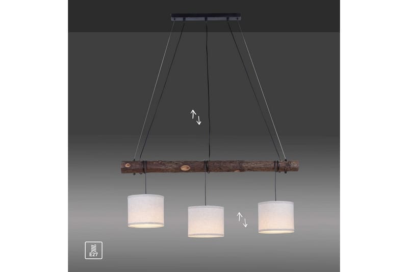 Taklampa Bark - 20x120x100 cm - Belysning & el - Inomhusbelysning & lampor - Taklampa & takbelysning - Pendellampor & hänglampor