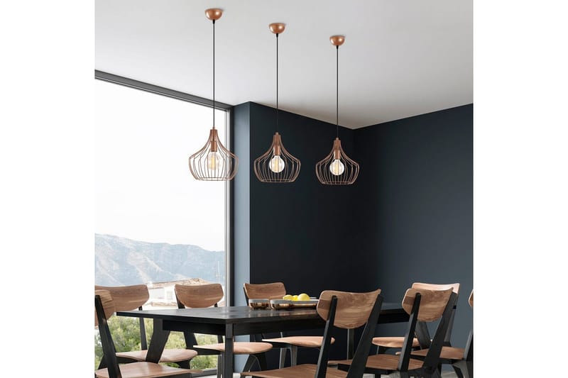 Taklampa Benro Koppar - Koppar - Belysning & el - Inomhusbelysning & lampor - Taklampa & takbelysning - Pendellampor & hänglampor