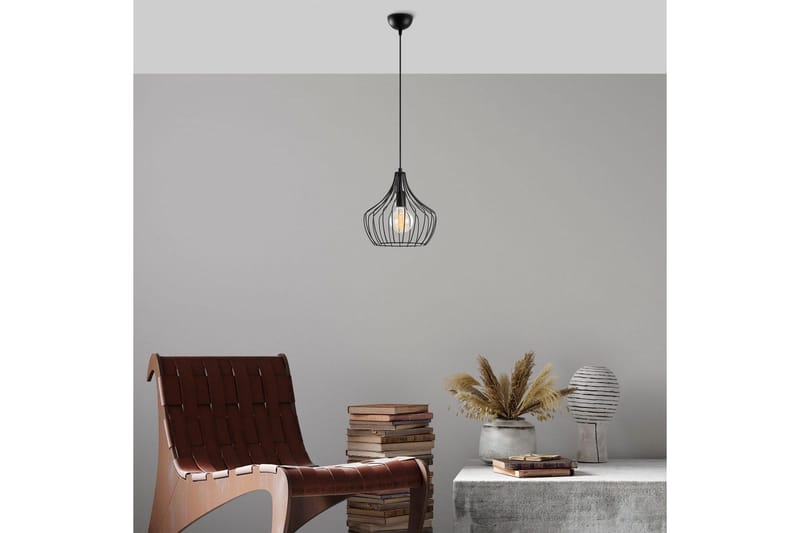 Taklampa Benro Svart - Svart - Belysning & el - Inomhusbelysning & lampor - Taklampa & takbelysning - Pendellampor & hänglampor