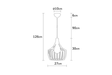 Taklampa Benro Svart - Svart - Belysning & el - Inomhusbelysning & lampor - Taklampa & takbelysning - Pendellampor & hänglampor