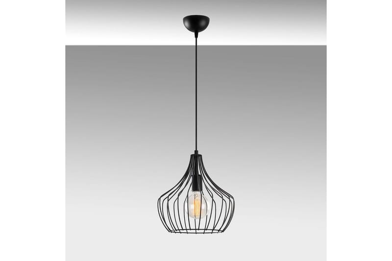 Taklampa Benro Svart - Svart - Belysning & el - Inomhusbelysning & lampor - Taklampa & takbelysning - Pendellampor & hänglampor
