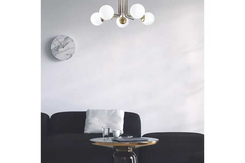 Taklampa Bhika Masafumie Fem Rany / Vit - Guld/Vit - Belysning & el - Inomhusbelysning & lampor - Taklampa & takbelysning - Plafond