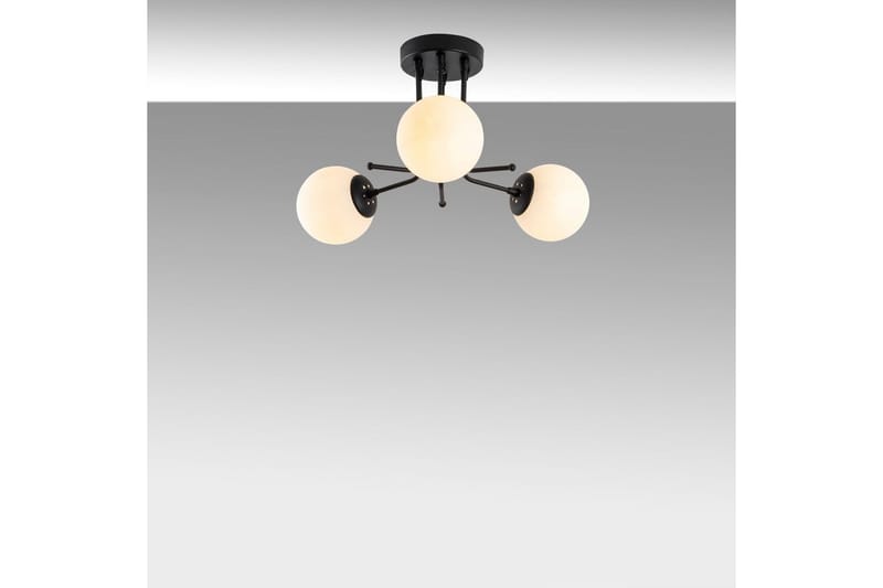 Taklampa Bhika Svart - Svart - Belysning & el - Inomhusbelysning & lampor - Taklampa & takbelysning - Pendellampor & hänglampor