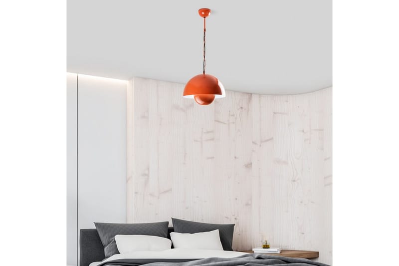 Taklampa Brena Enkelt Uttag Orange - Orange - Belysning & el - Inomhusbelysning & lampor - Taklampa & takbelysning - Pendellampor & hänglampor