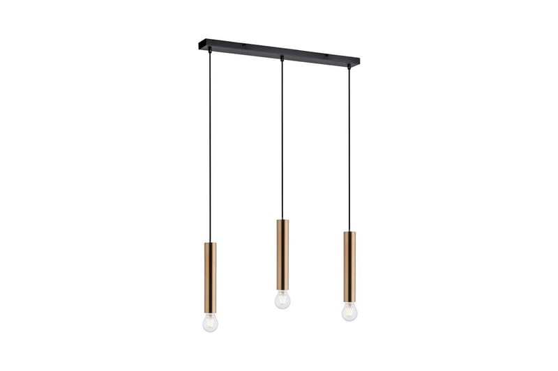 Taklampa Bruna - 6x120x65 cm, Matt mässing - Belysning & el - Inomhusbelysning & lampor - Taklampa & takbelysning - Pendellampor & hänglampor