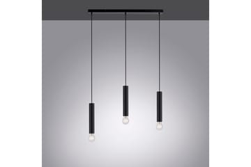 Taklampa Bruna - 6x120x65 cm, Svart - Belysning & el - Inomhusbelysning & lampor - Taklampa & takbelysning - Pendellampor & hänglampor