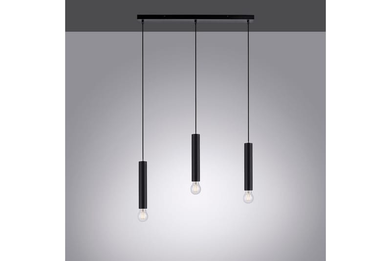 Taklampa Bruna - 6x120x65 cm, Svart - Belysning & el - Inomhusbelysning & lampor - Taklampa & takbelysning - Pendellampor & hänglampor