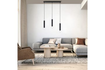 Taklampa Bruna - 6x120x65 cm, Svart - Belysning & el - Inomhusbelysning & lampor - Taklampa & takbelysning - Pendellampor & hänglampor
